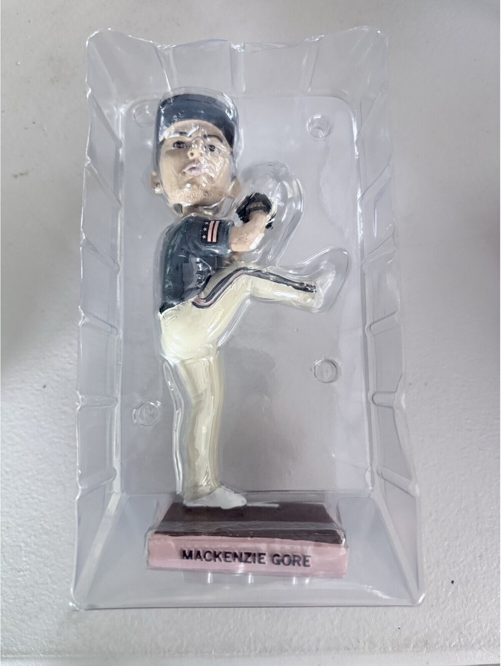 Mackenzie Gore Washington Nationals City Connect Cherry Blossom Bobblehead SGA